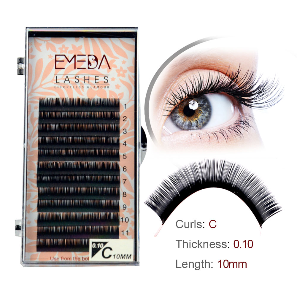 Wholesale Price C D Curl Russian Volume Eyelash Extension in the UK and the US YY72